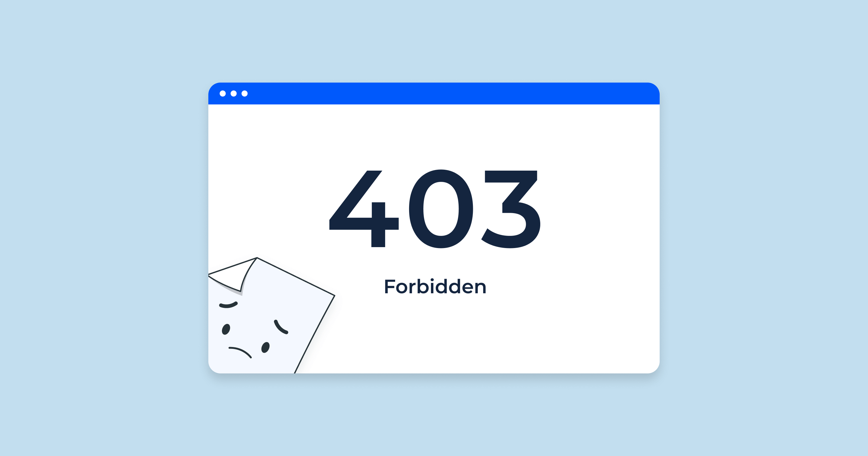 什么是403 Forbidden错误?