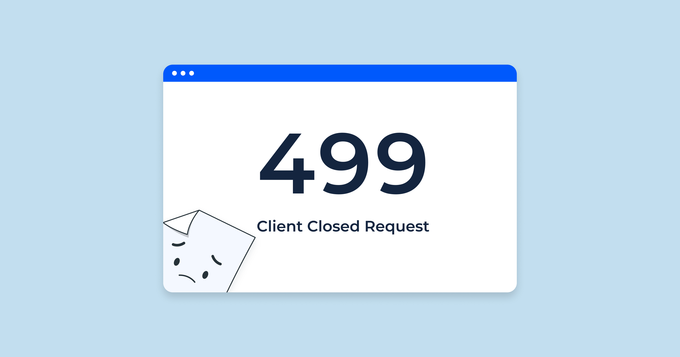 HTTP 499 Client Closed Request Error：深入解析、原因与全面解决方案