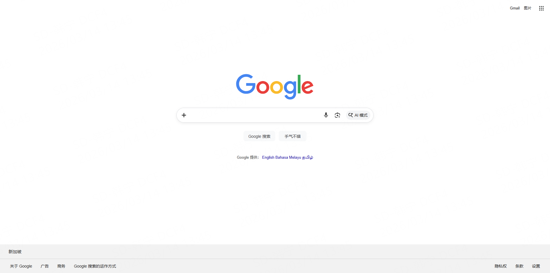 Google 搜索